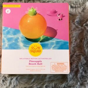 Pineapple Beach Ball - Orange